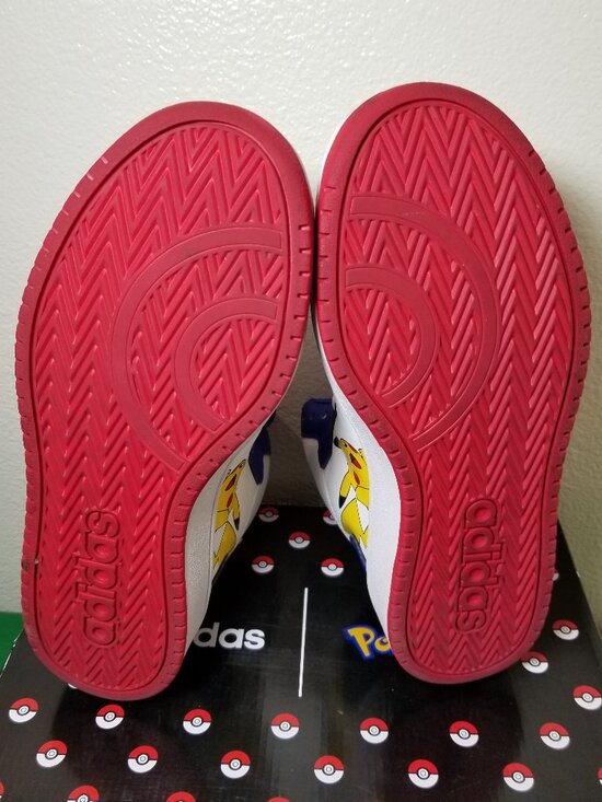 Adidas x Pokemon Pikachu Hoops Mid 2.0 FW3167 Size 7 Blue Red White Street Retro main image 9
